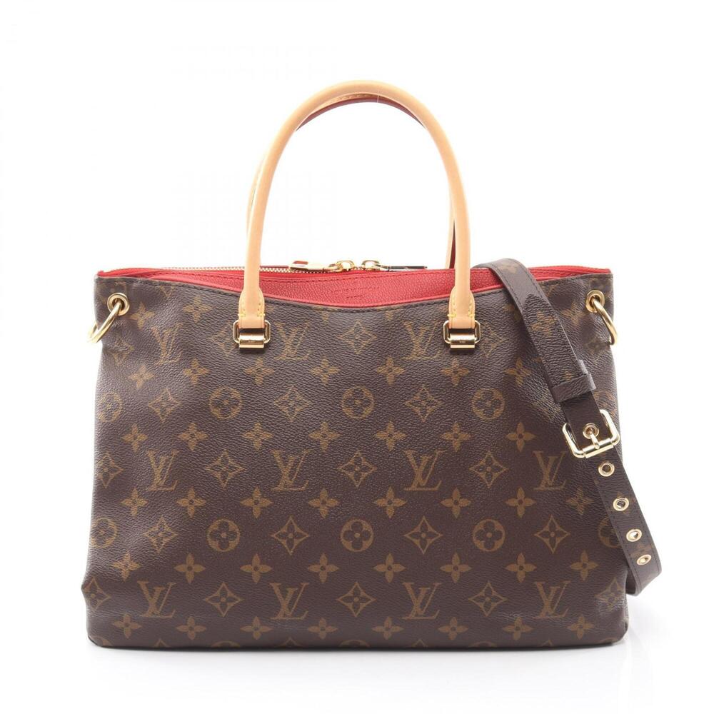 Louis Vuitton Pallas Monogram Cerise 2-Way Handbag, Coated Canvas and Leather...